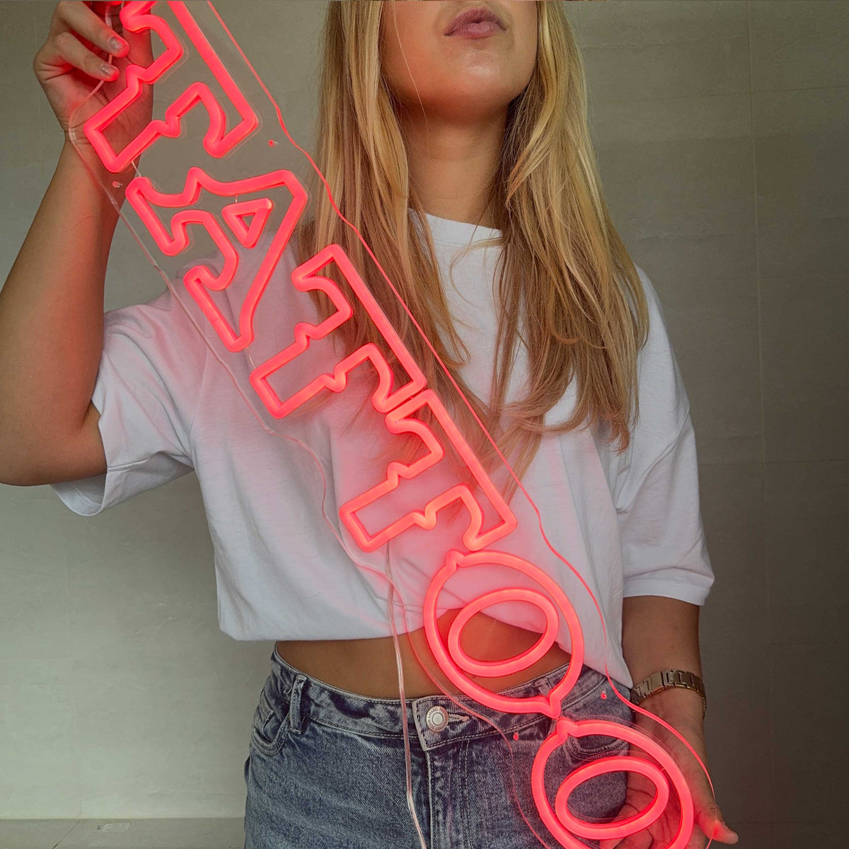 Neon Sign Tattoo