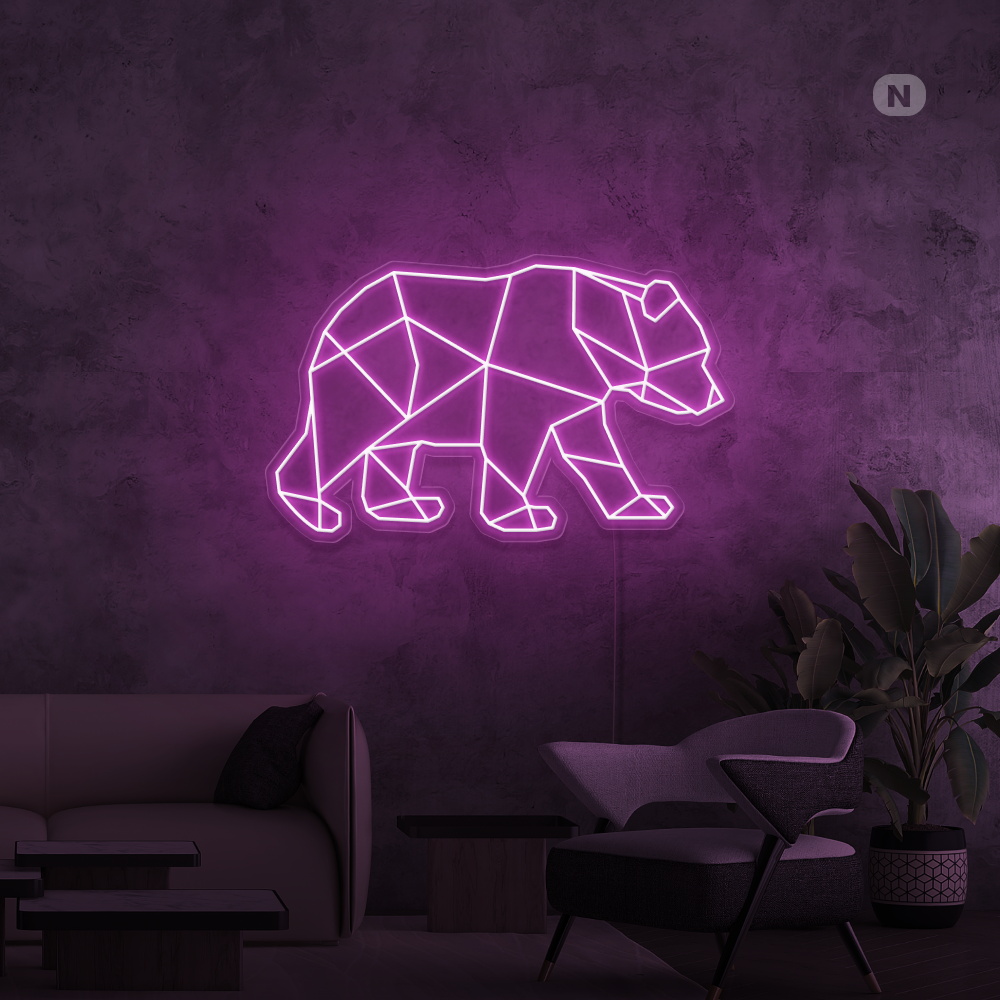 Neon Sign Bear