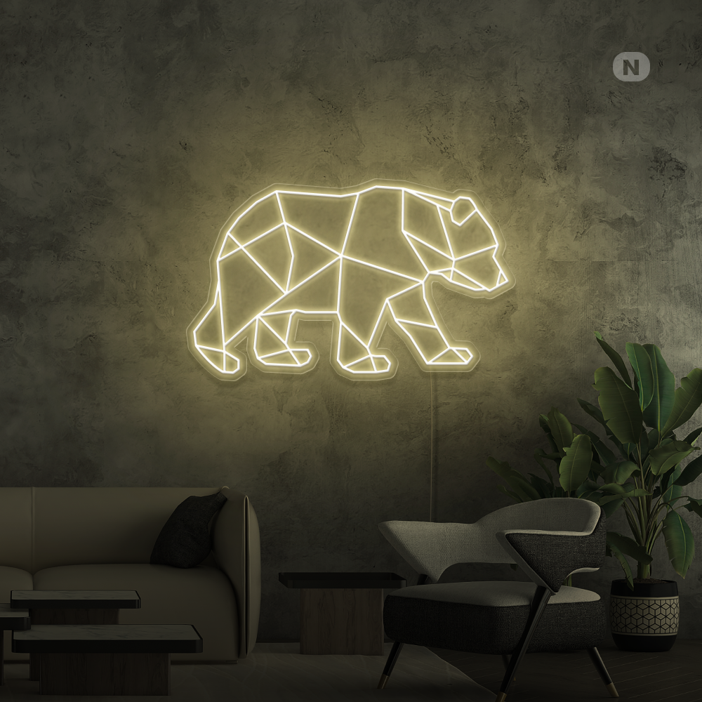 Neon Sign Bear