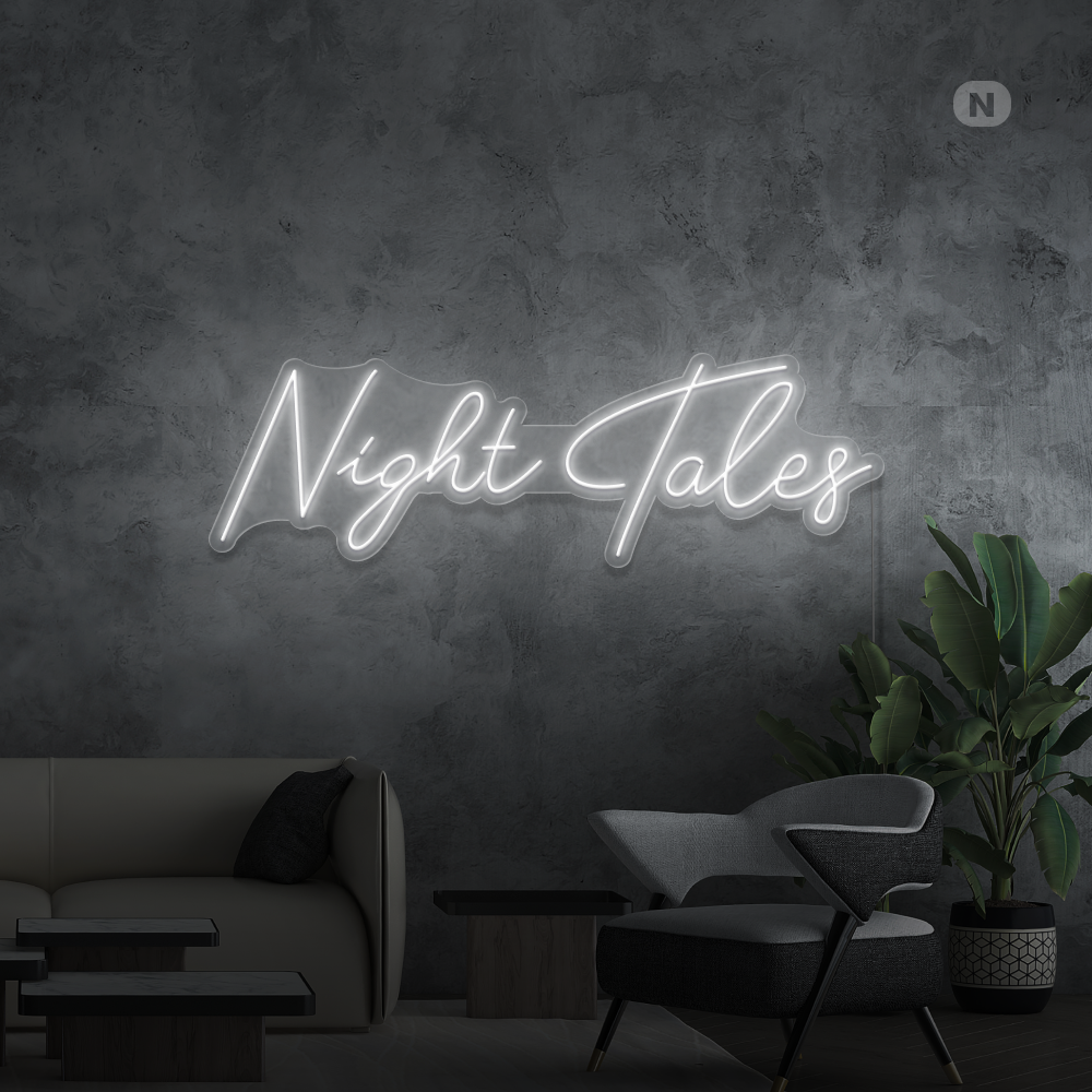 Neon Sign Night Tales