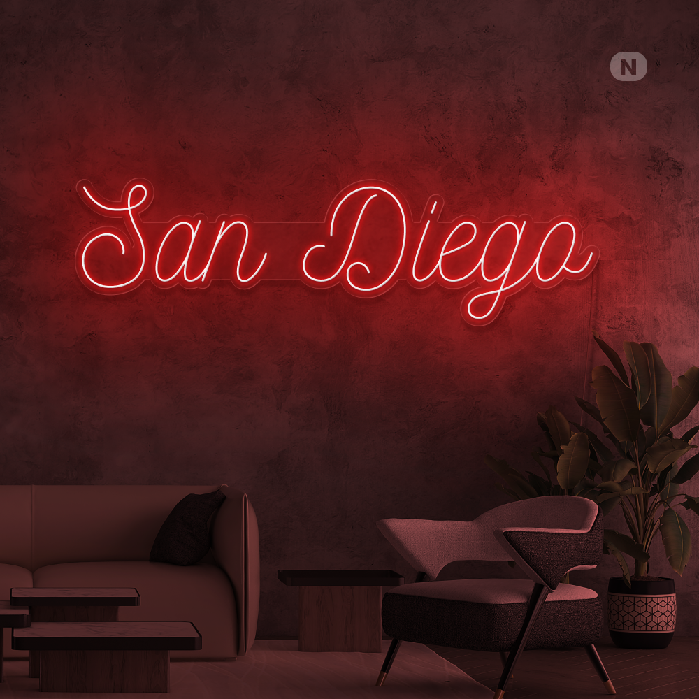 Neon sign San Diego