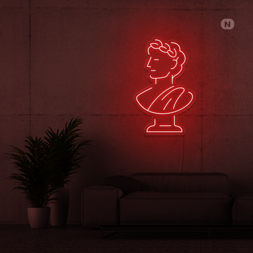 Neon Sign Caesar