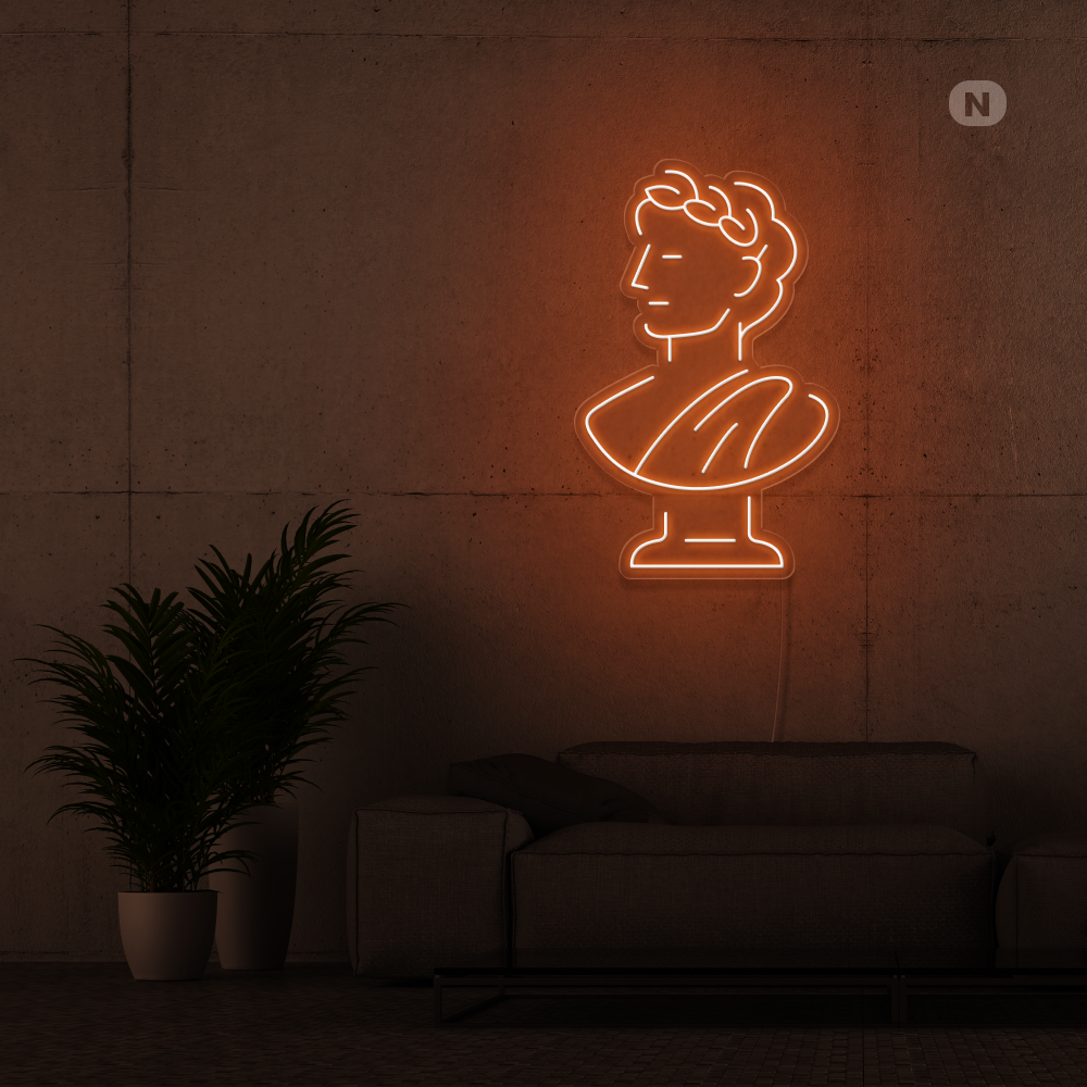 Neon Sign Caesar