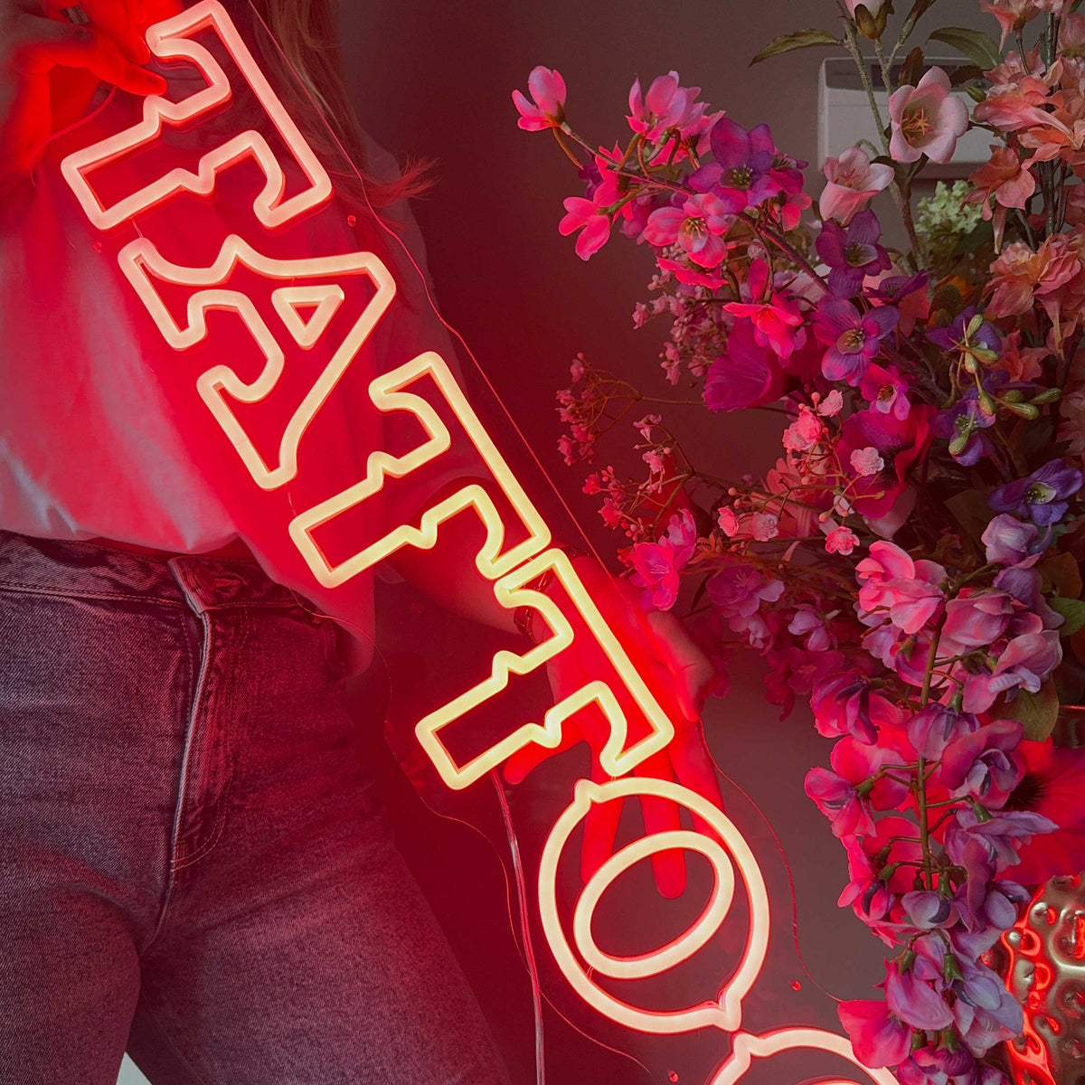 Neon Sign Tattoo