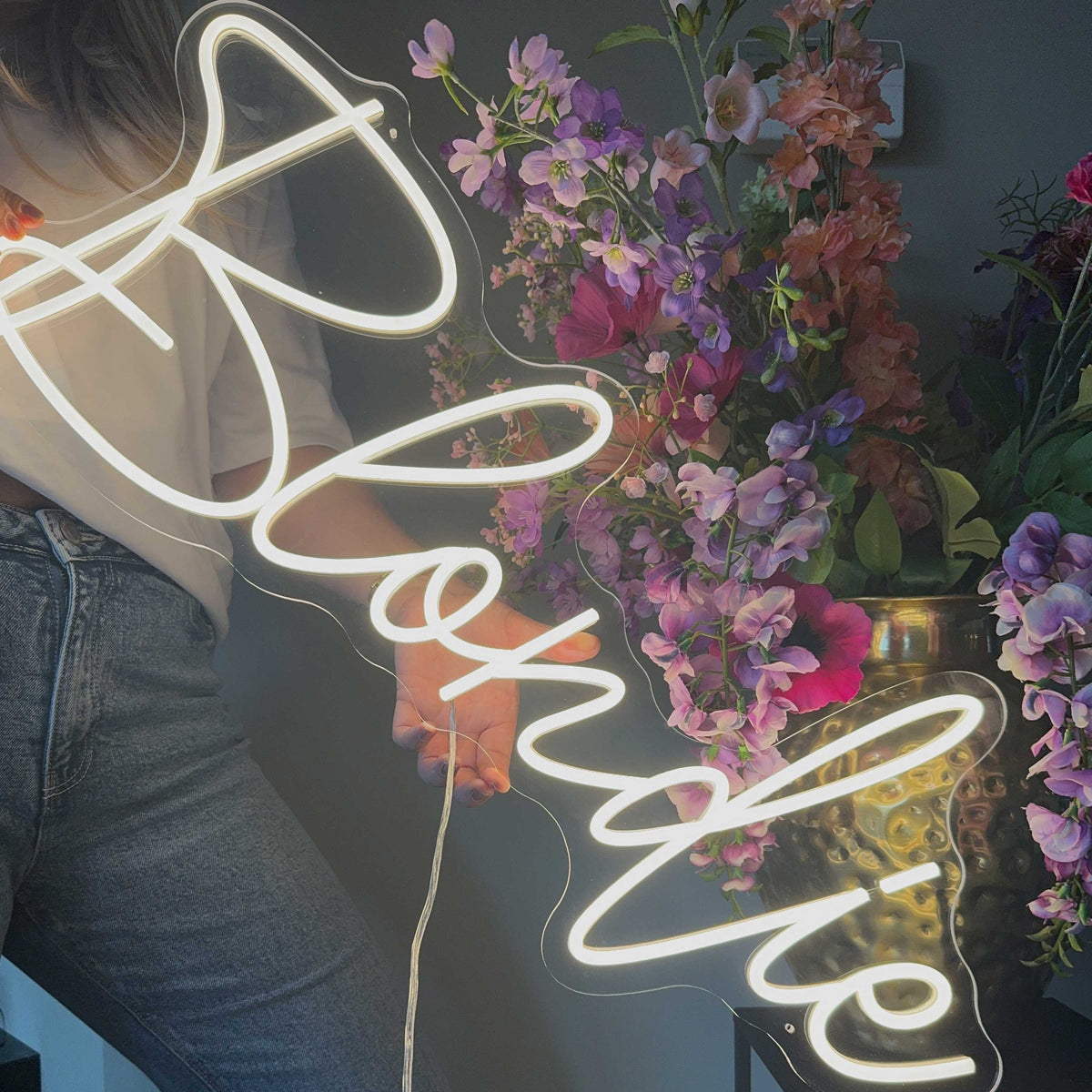 Neon Sign Blondie