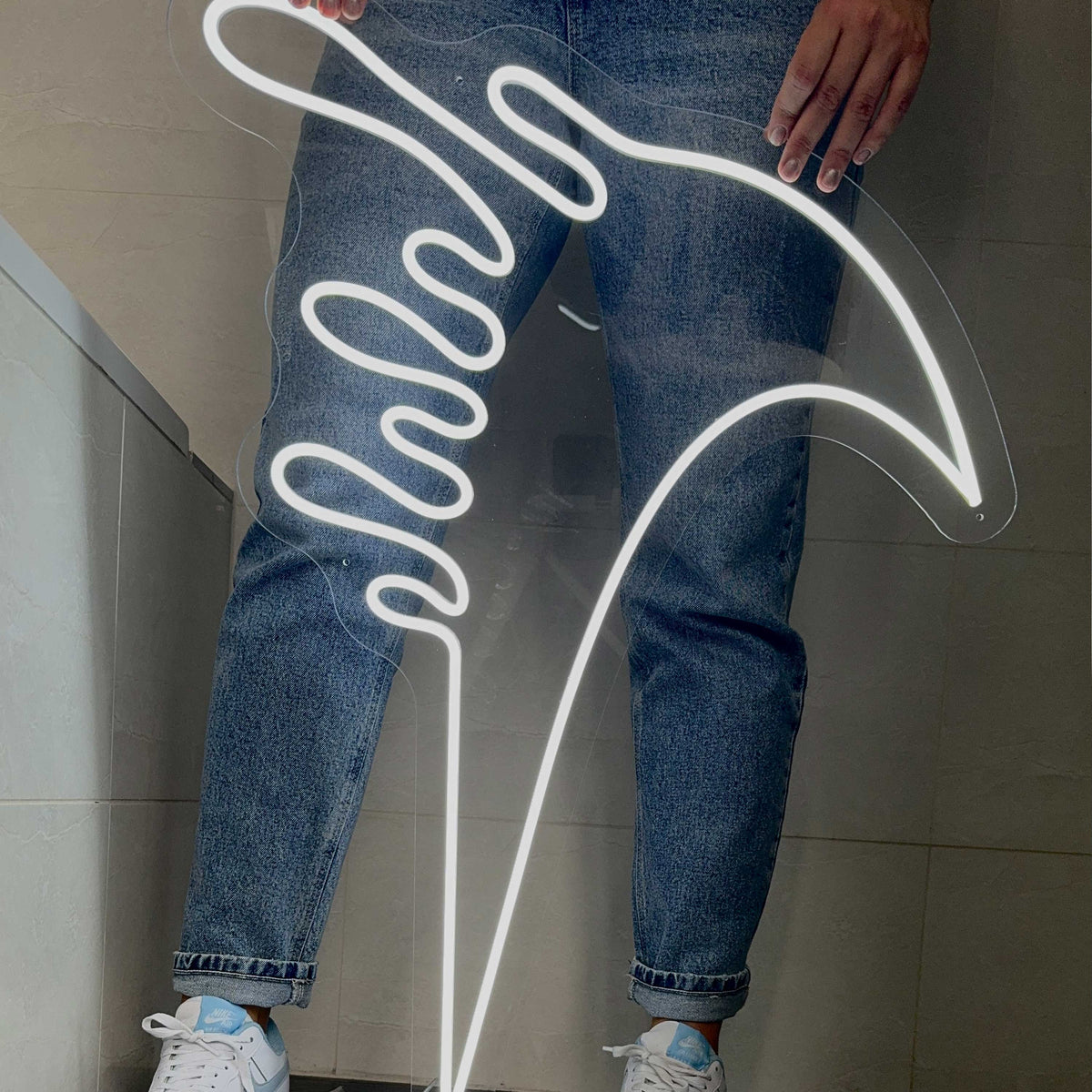 Neon Sign Nike Drip
