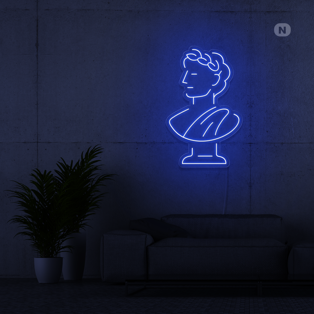 Neon Sign Caesar