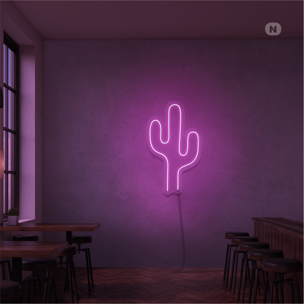 Neon Sign Cactus