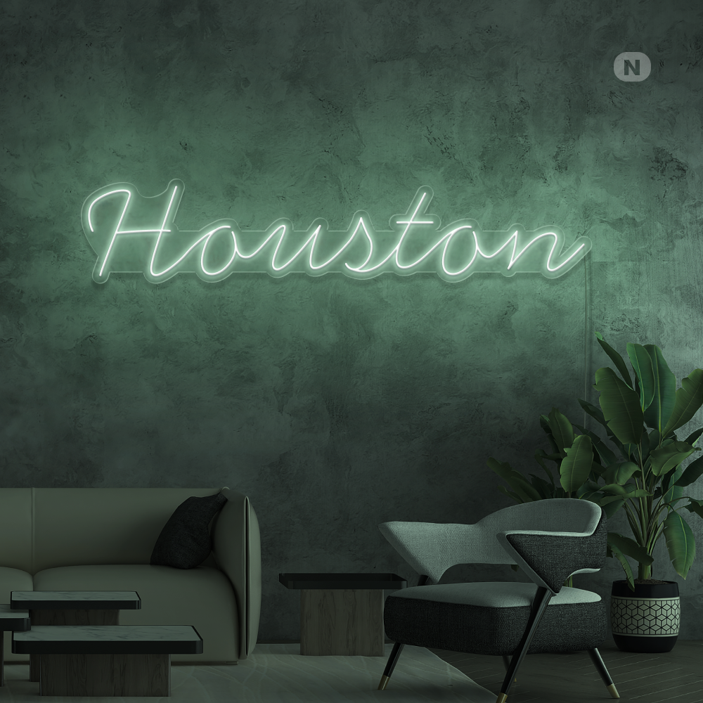 Neon sign Houston