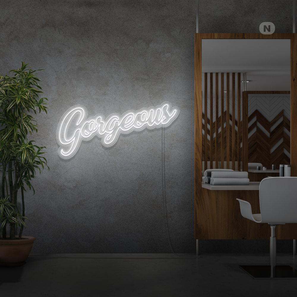 Neon Sign Gorgeous
