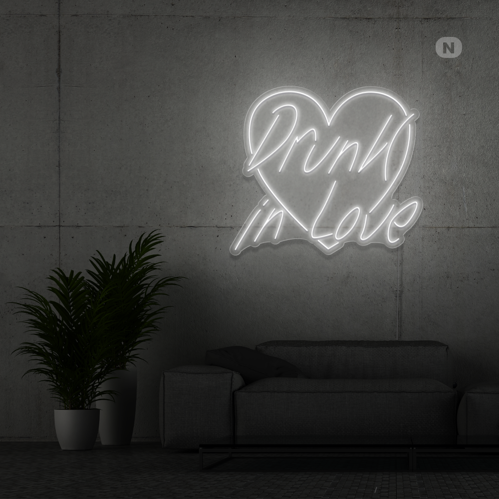Neon Sign Drunk in Love