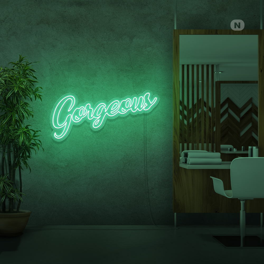 Neon Sign Gorgeous