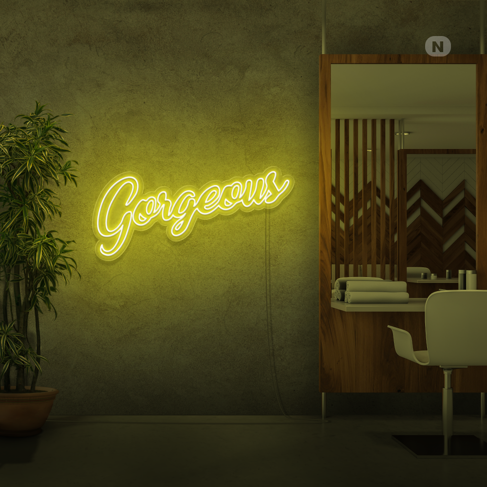 Neon Sign Gorgeous