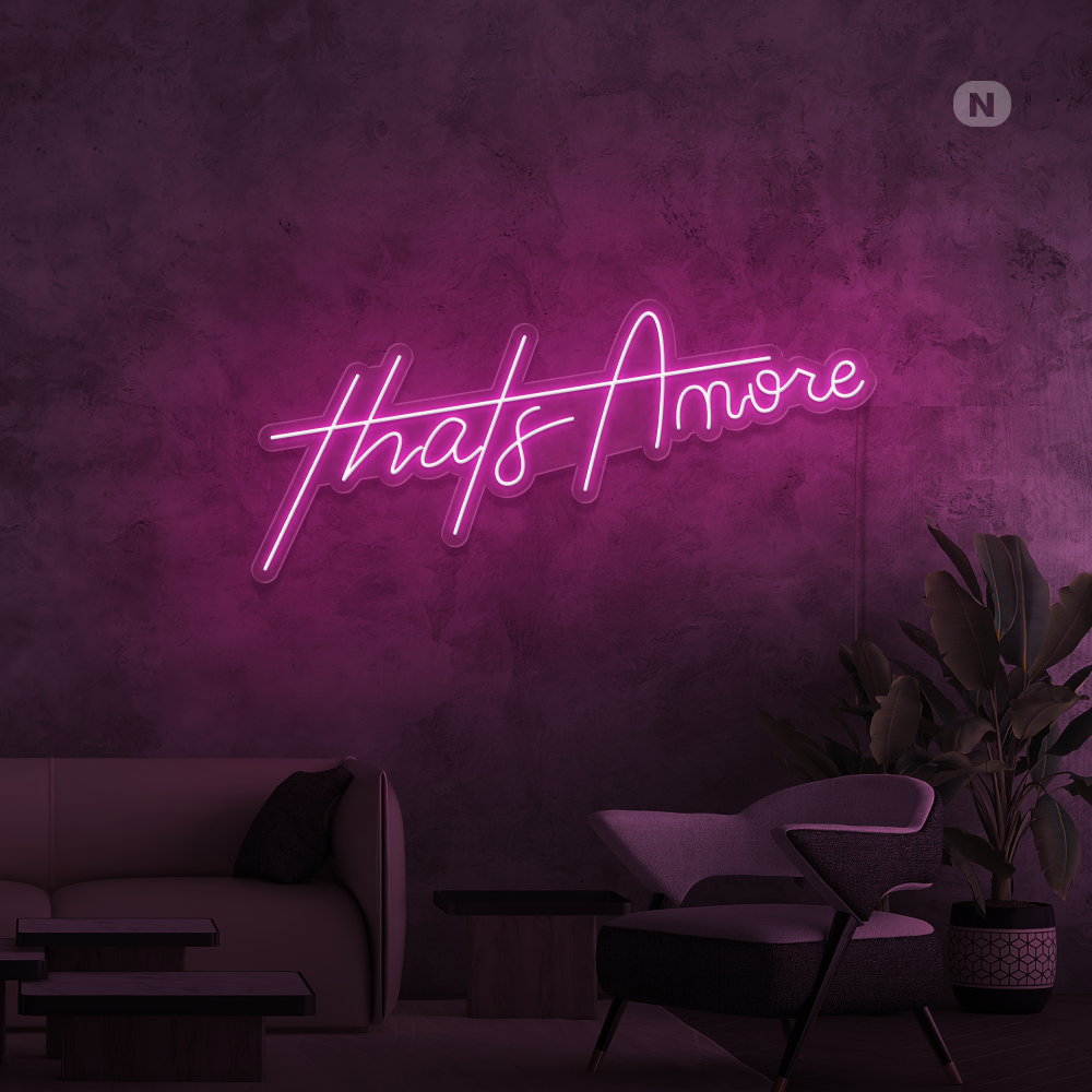 Neon Sign Thats Amore
