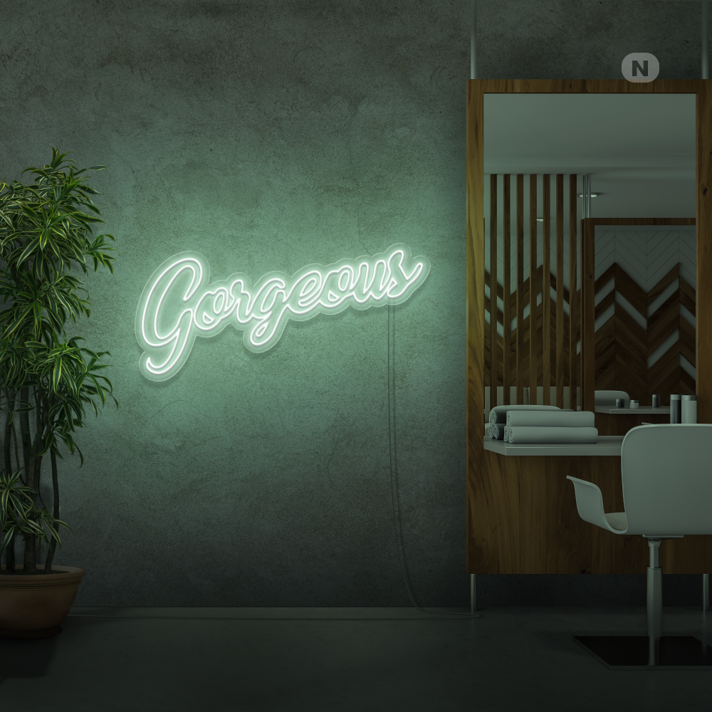Neon Sign Gorgeous