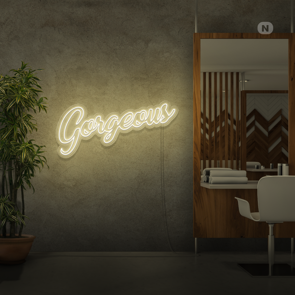 Neon Sign Gorgeous